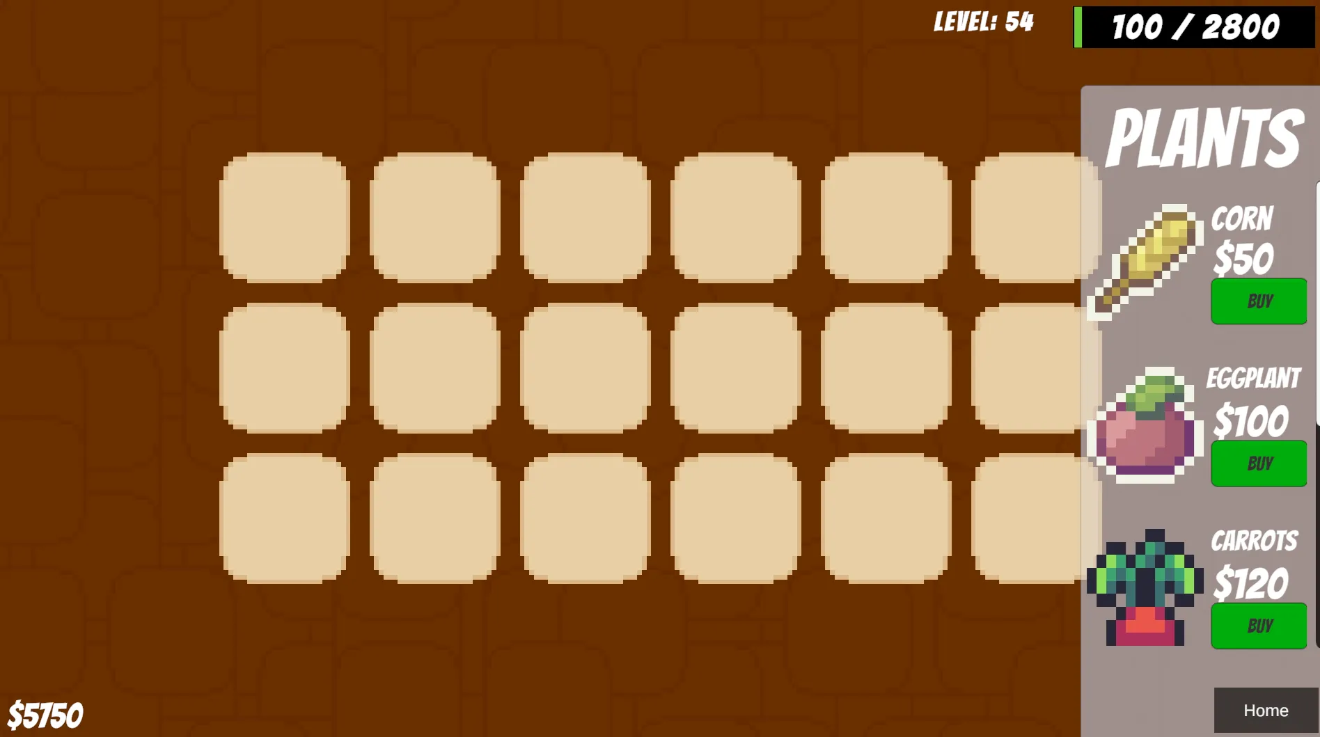 Crop Menu