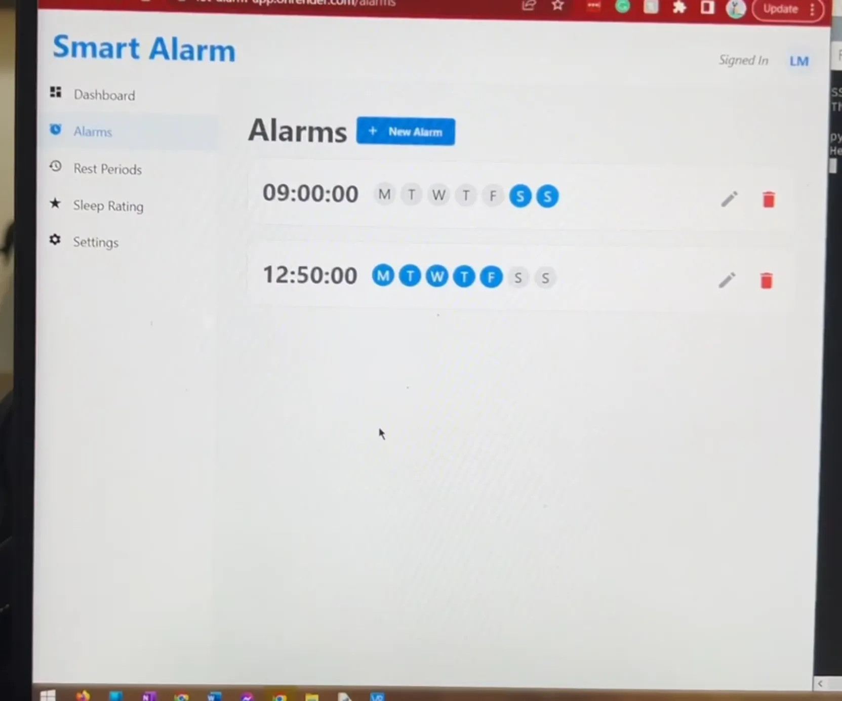 Web Interface